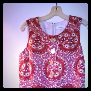 Calvin Klein Mini pocketed dress